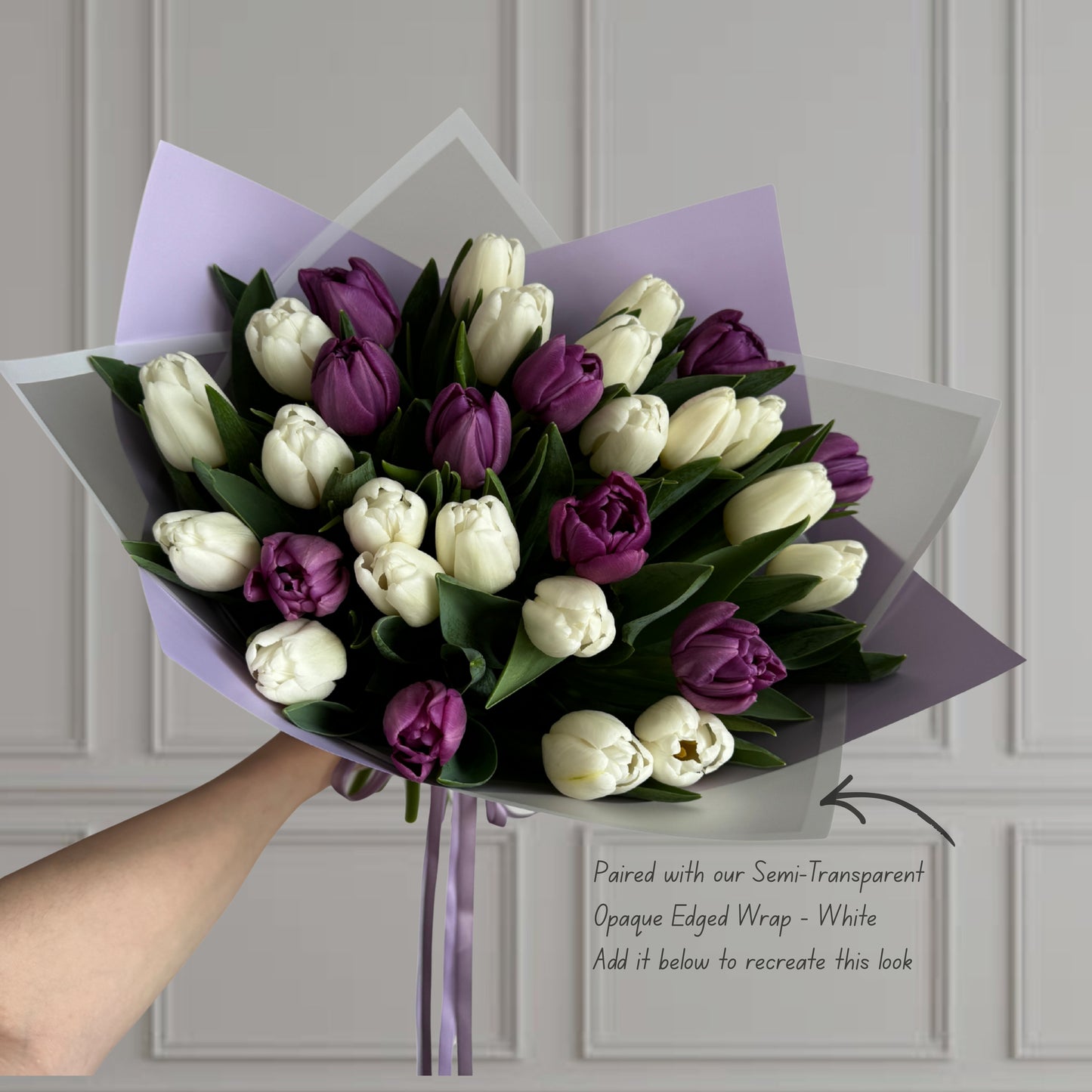 Matte Opaque Wrapping Sheets - 20 Sheets