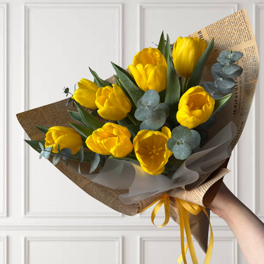 Kraft/Brown Paper Wrapping Sheets with Newspaper Print - Recyclable & Eco-Friendly- 40 sheets