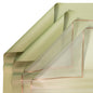 40 Sheets Flower Wrapping Paper | 20 Matte Sheets & 20 Clear Sheets With Gold Edges