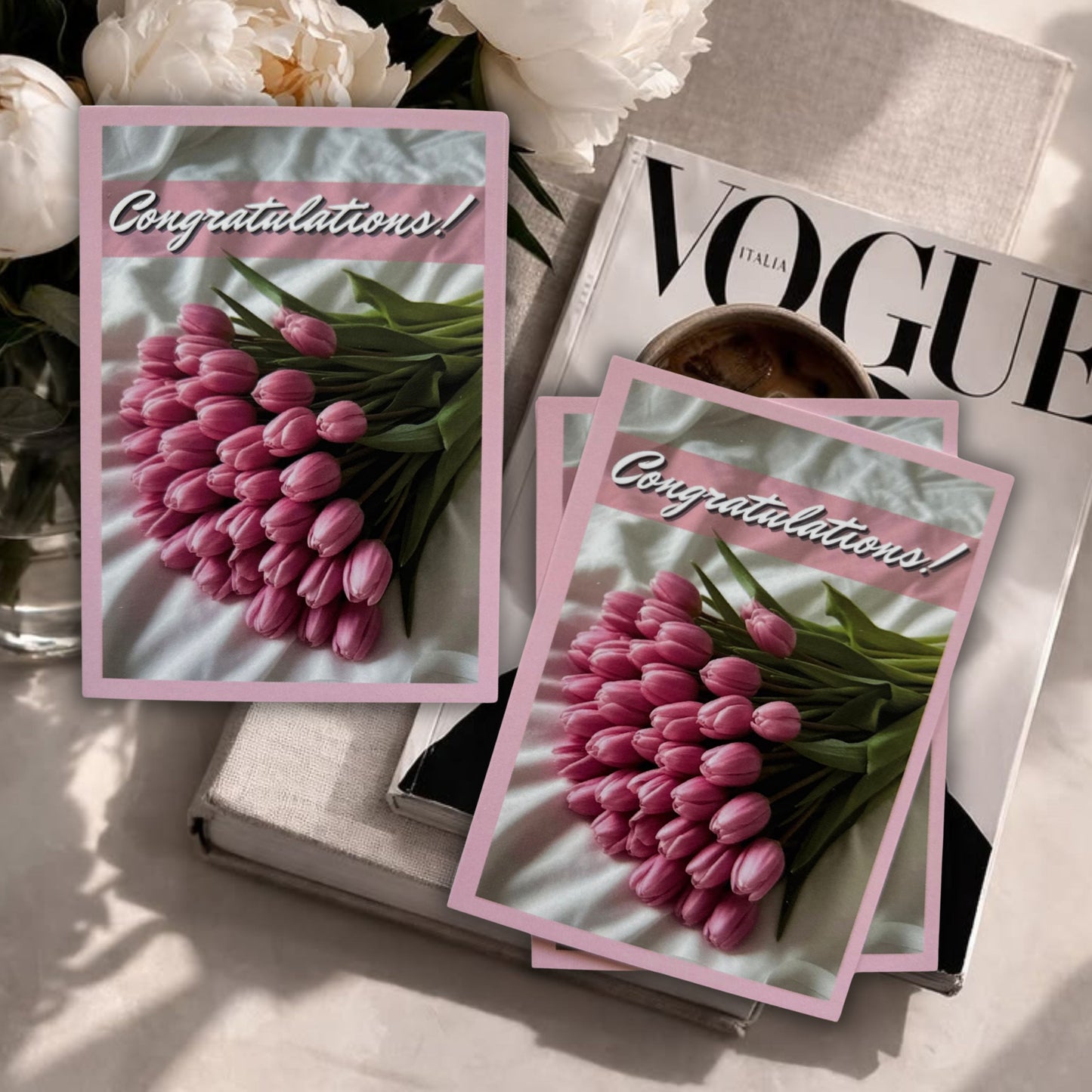 "Congratulations!" Florist Card