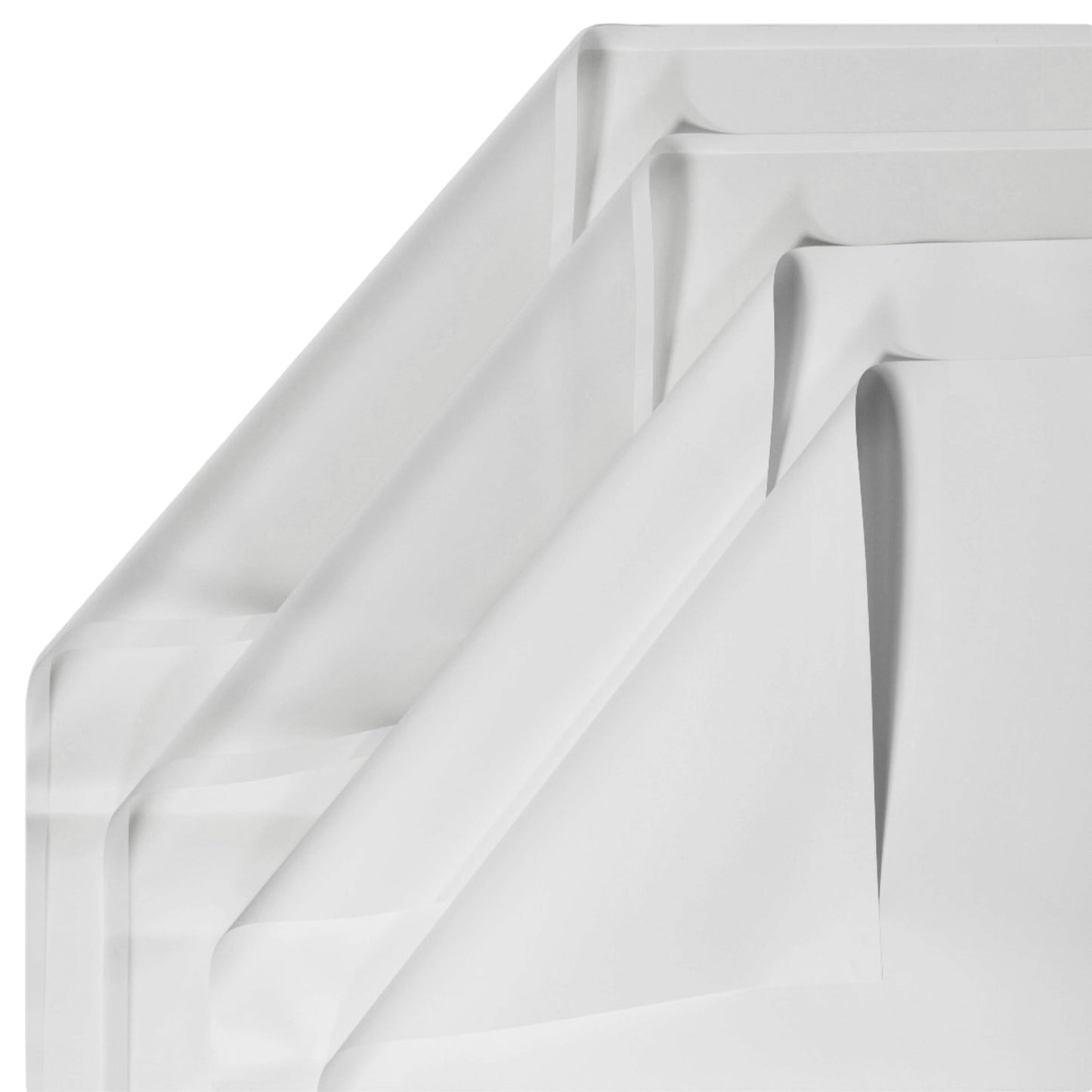 40 Wrapping Sheets | 20 Matte Sheets 20 Transparent With Matte Edges