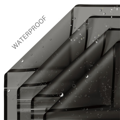 40 Transparent Sheets With Matte Edges