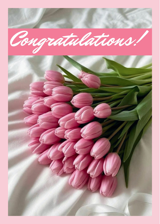 "Congratulations!" - 50 pcs