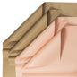40 Sheets Flower Wrapping Paper | 20 Matte Sheets & 20 Clear Sheets With Gold Edges